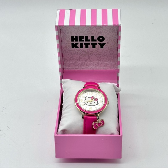 Sanrio Hello Kitty Accutime Pink Women’s Watch - Picture 1 of 5